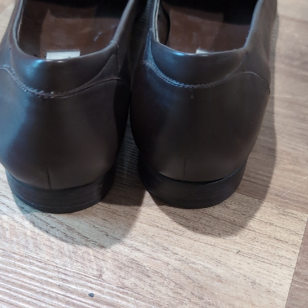 Etienne Aigner Brown Loafers Slip-Ons - Picture 6 of 7